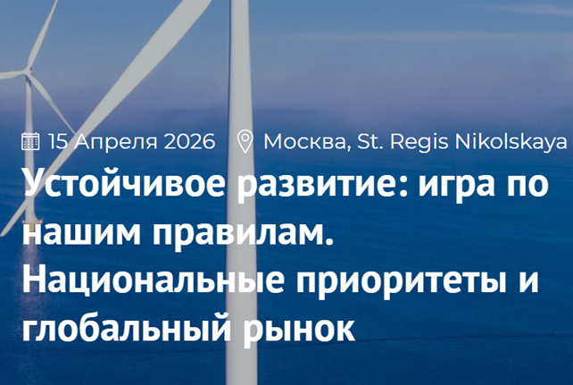Устойчивое развитие: игра по нашим правилам. Национальные приоритеты и глобальный рынок