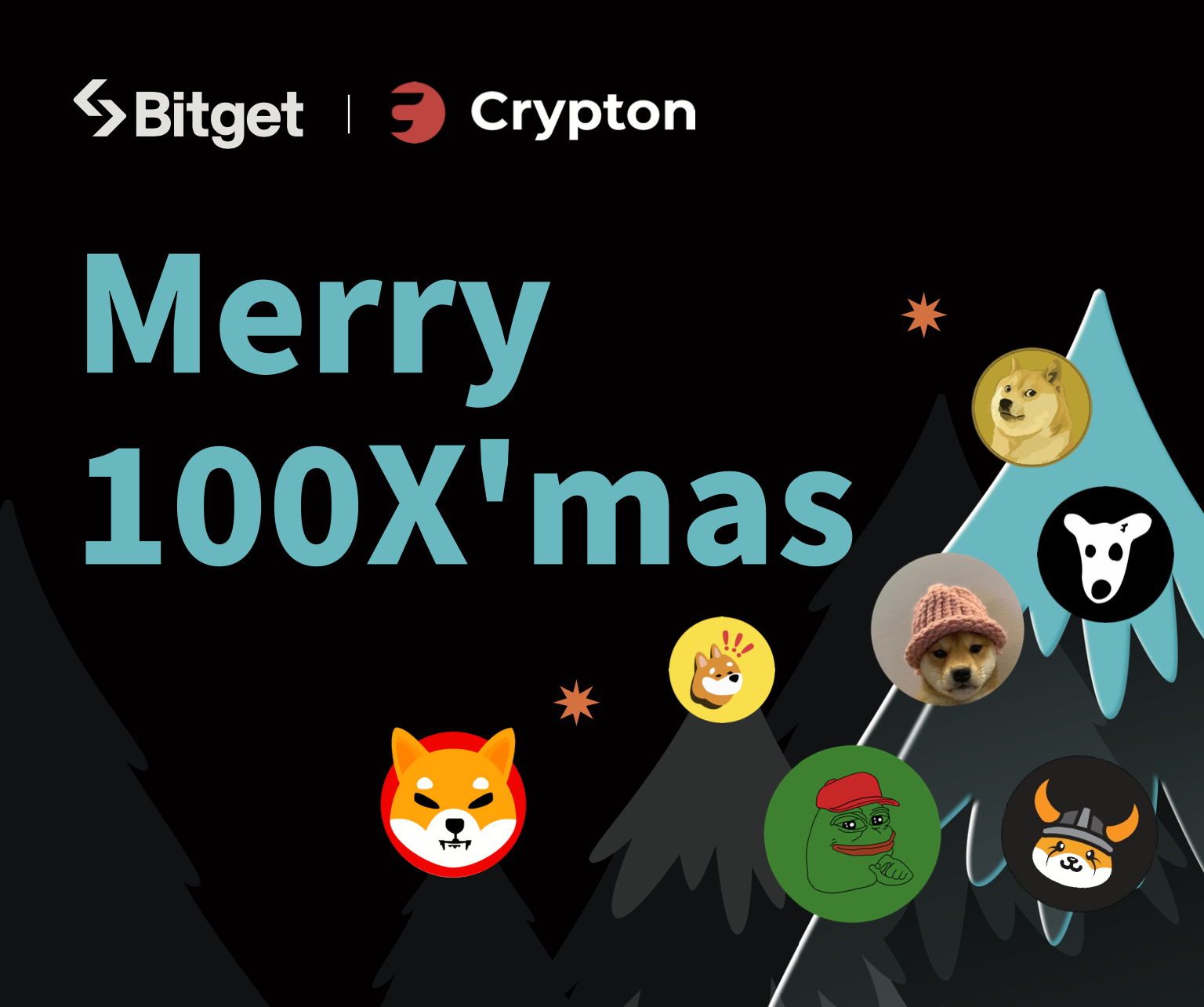 Новогодняя Вечеринка от Bitget и Crypton!