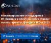 Финансирование и поддержка ИТ-бизнеса в эпоху высоких ставок: льготы, гранты, фонды и IPO 2025