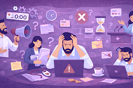 Топ-10 ошибок при планировании конференций и как их избежать