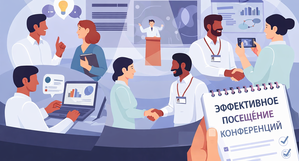 6 лайфхаков для эффективного посещения конференций